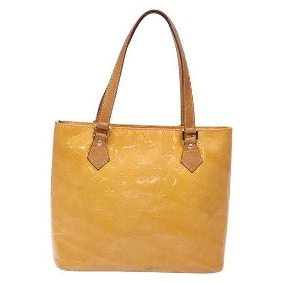 LOUIS VUITTON Monogram Vernis Houston Bag Marshmallow Pink M91302 - Picture 13 of 16